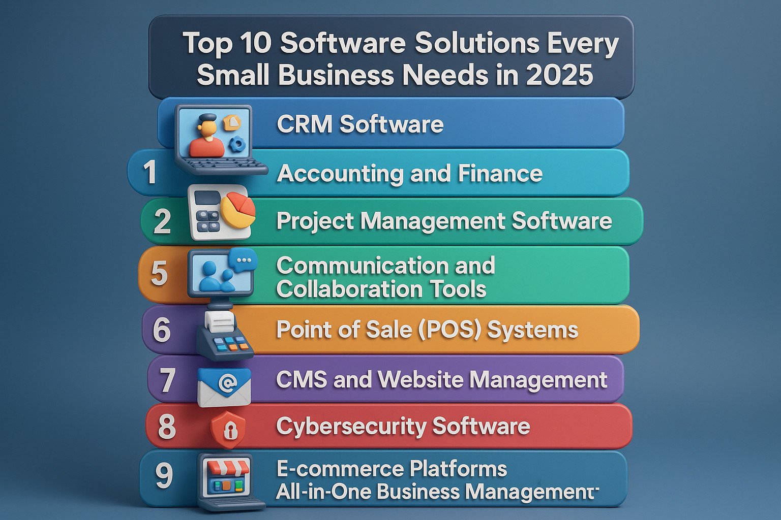 Program Solutions Top 10 Software Solutions Every Small Business